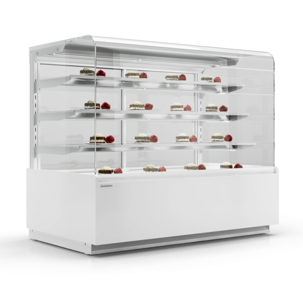 Witryna cukiernicza 1430x850x1200 mm | ES System K LCC CARINA 05 1,4