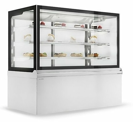 Witryna cukiernicza chłodnicza 950x770x1365 mm | ES System K LCC CARINA 06 1,0