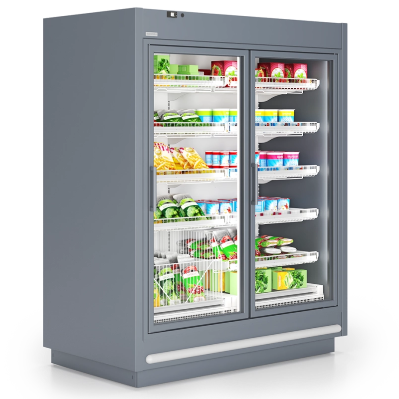 Szafa mroźnicza przeszklona 2445x900x2350 mm | ES System K SMI INDUS 90.207 3D