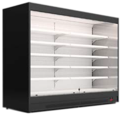 Regał chłodniczy otwarty bez boków - Mawi, Modus MAX 2500x674x2200mm | Mawi Modus MAX 0.7 2.5
