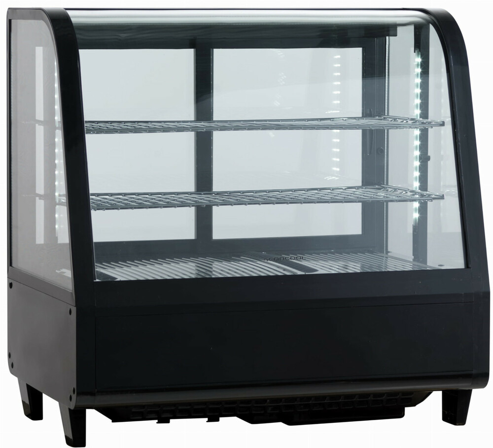 Witryna chłodnicza cukiernicza nablatowa 100L | LED | Resto Quality RTW101BE (RTW100)