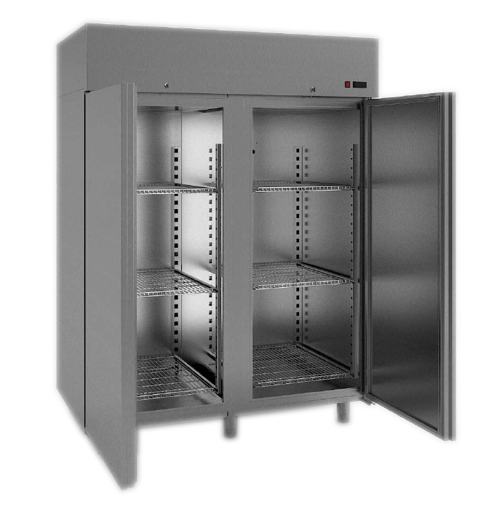 Szafa mroźnicza nierdzewna 2-komorowa 1430x840x2070 mm- JUKA | JUKA SZ-1 GTJ 1400/MR