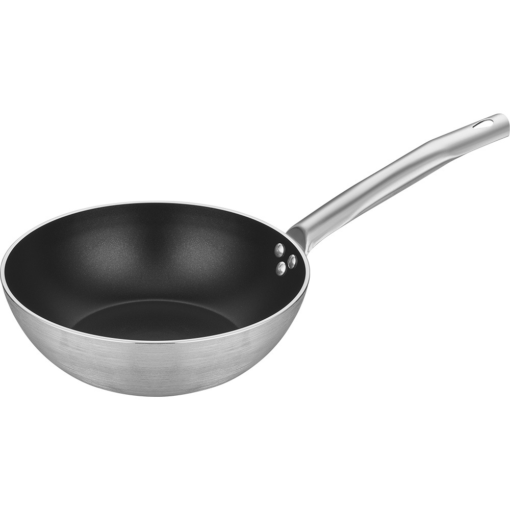 Patelnia wok, nieprzywierająca, do indukcji, Comfort Plus, O 280 mm | Stalgast 018261