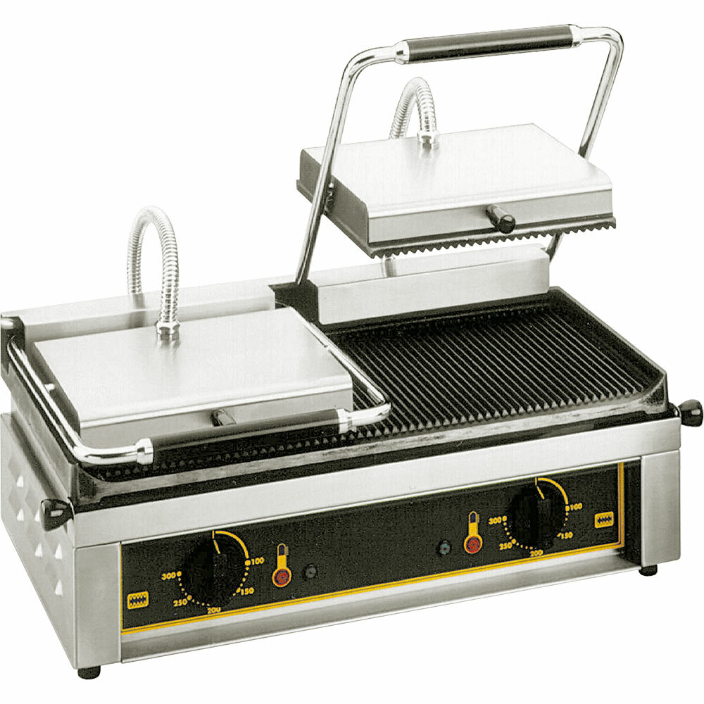 Kontakt grill podwójny, Majestic,  P 2x2 kW, U 230 V | Stalgast 777218