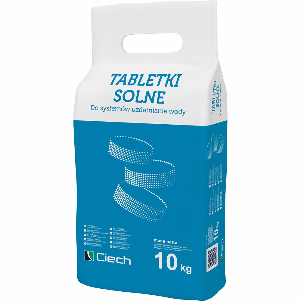 Tabletki solne do zmiękczaczy, M 10kg | Stalgast 820998