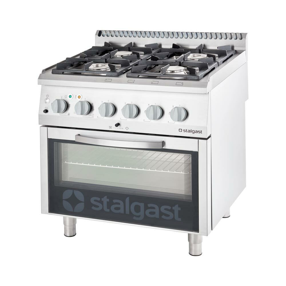Trzon gazowy z piek. elektr., termoobieg, 800x700, 20.5+7.0 kW, G30\37 mbar | Stalgast 9715130