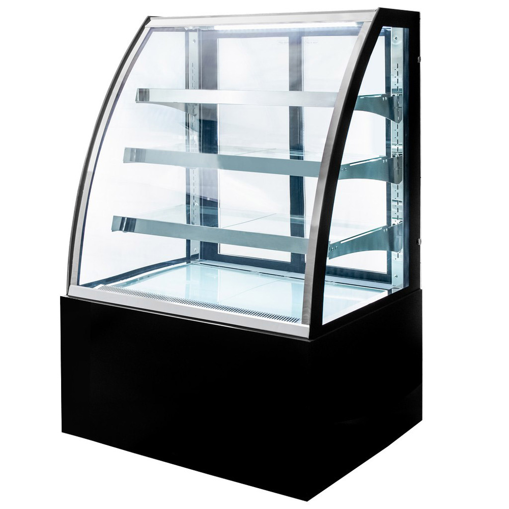 Witryna cukiernicza CLARA S90 black
