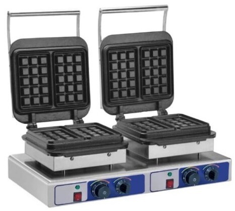 Gofrownica gastronomiczna podwójna 615x400x260 mm| PROBOX PXG200202