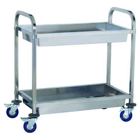 Wózek kelnerski 2-półkowy skręcany 850x450x895 mm | PROBOX PXWT-A00902