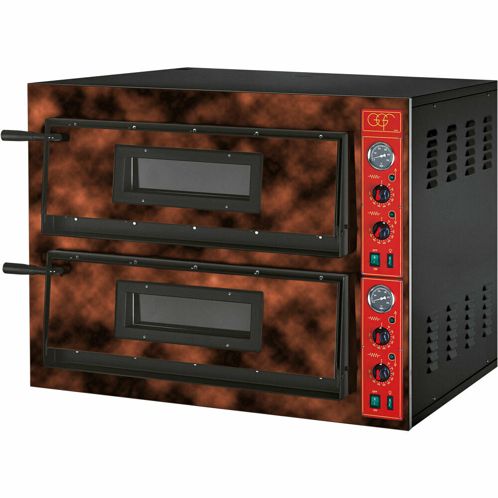 Piec do pizzy F_Line, Rustica, 2x4x36, U 400 V, P 12 kW | GGF 781642 Stalgast