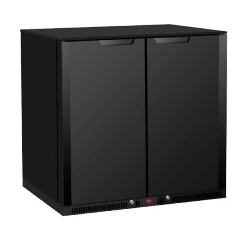 Barowa szafa chłodnicza, 2-drzwiowa, 220L| PROBOX PXDBQ220LO