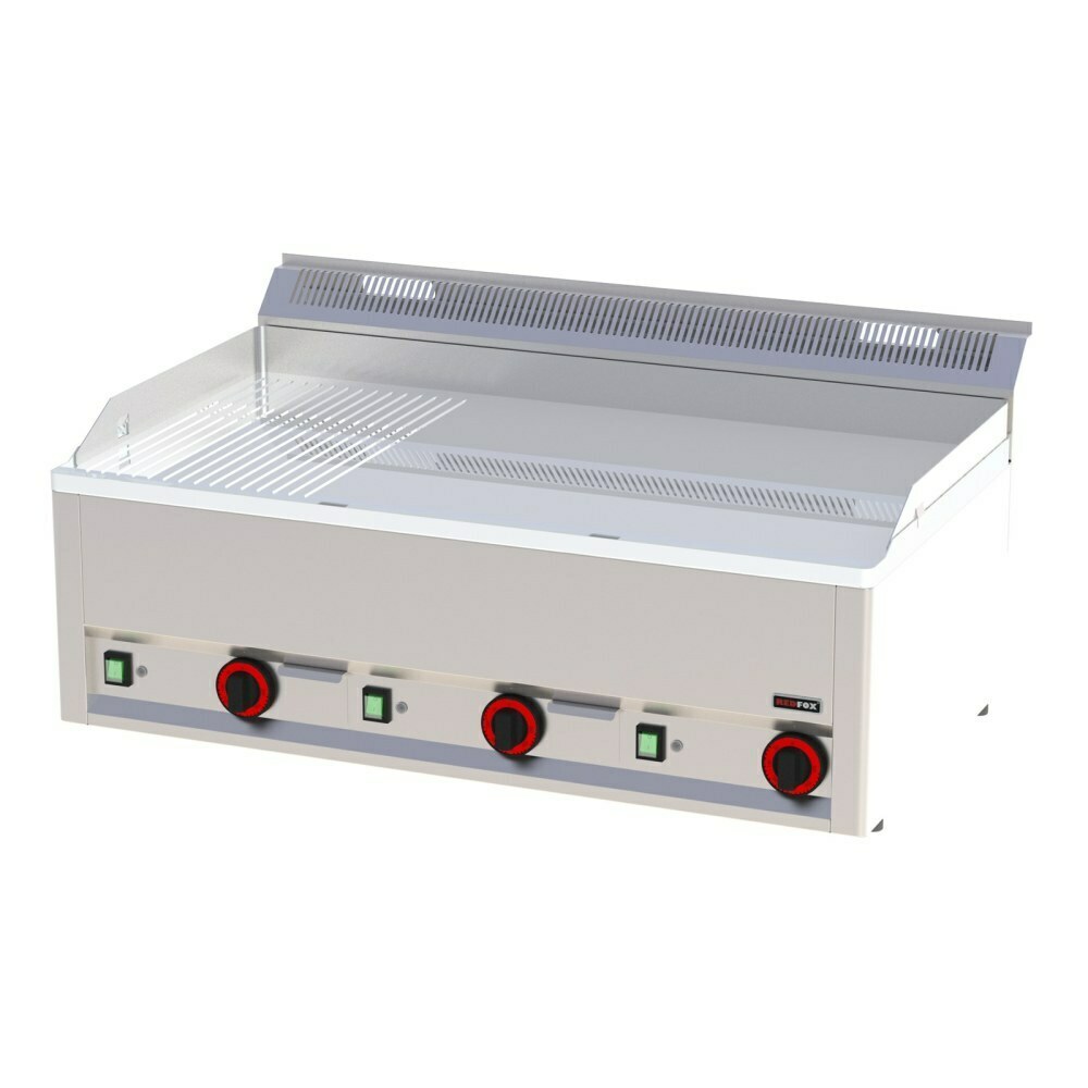 Płyta grillowa chromowana elektryczna FTHRC 90 EL | Redfox 00025493
