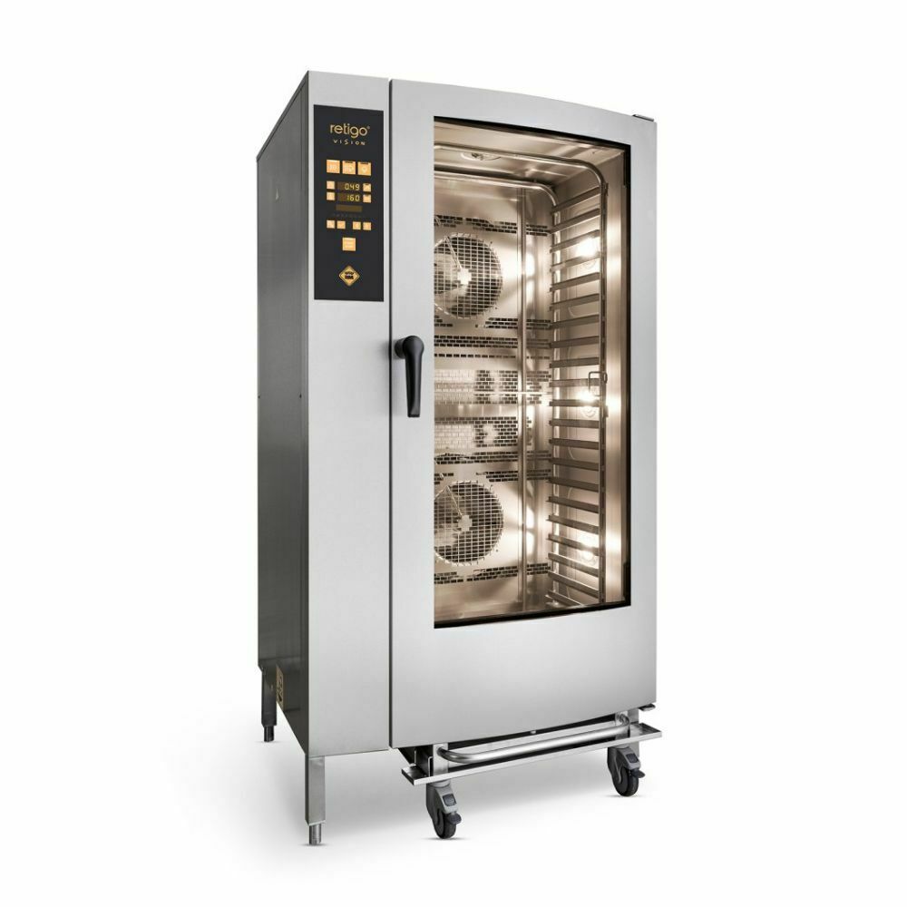 ﻿Piec gastronomiczny 20x GN 1/1 iniekcyjny gazowy O 2011 ig | RM Gastro 00026786