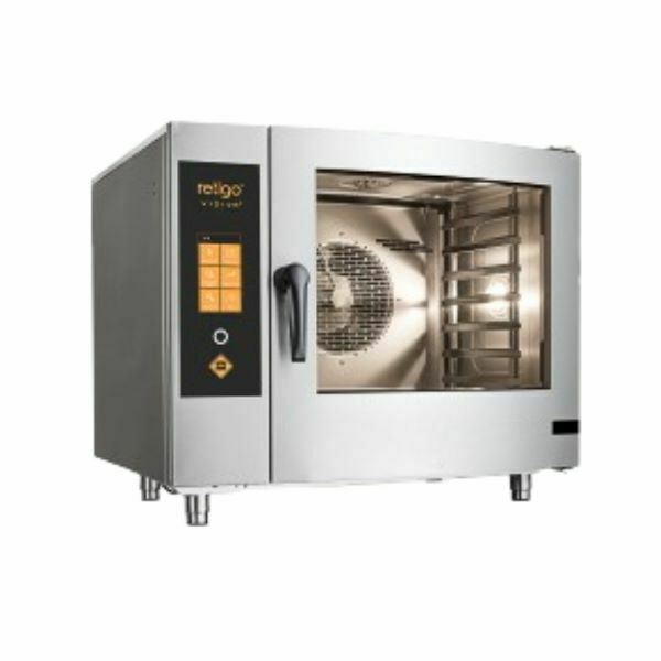 ﻿﻿Piec gastronomiczny 6x GN 1/1 iniekcyjny O 611 i PLUS | Retigo 00032071