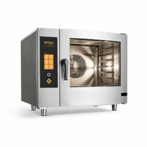 Piec gastronomiczny 6x GN 1/1 iniekcyjny gazowy O 611ig PLUS | Retigo 00032081