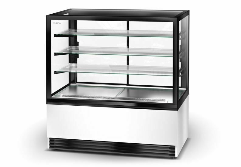 Witryna cukiernicza neutralna EXCELLENTE C-CN 1000x795x1460 mm