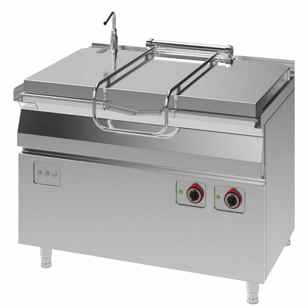 Patelnia uchylna elektryczna 120L | Kromet 000.PE-07x