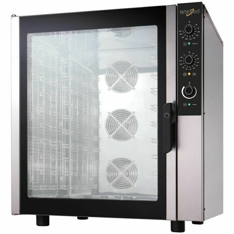 Piec konwekcyjno-parowy, mechaniczne sterowanie, 875x775x1015 mm | Beko Professional (d. Whirlpool) AFO EM10SV BP