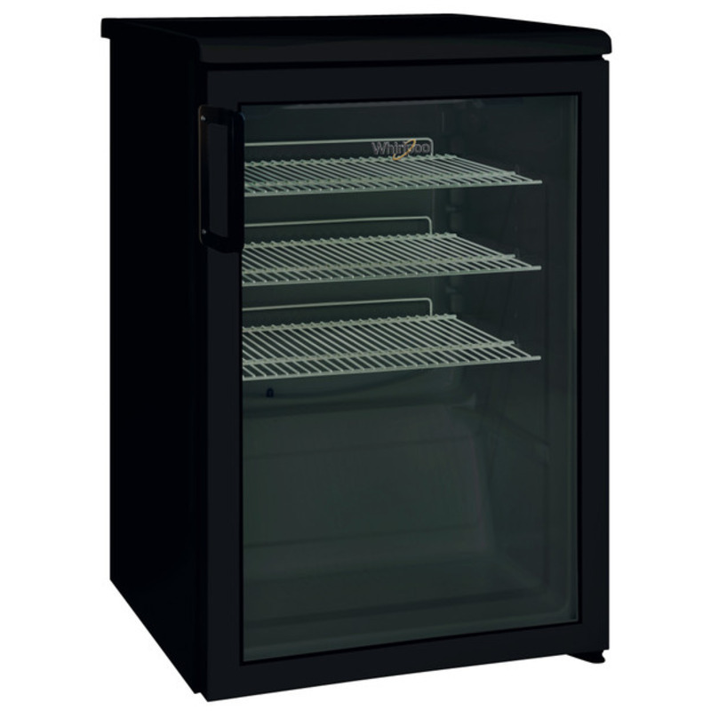 Chłodziarka podblatowa przeszklona 130L, czarna | Whirlpool Professional ADN 140 B