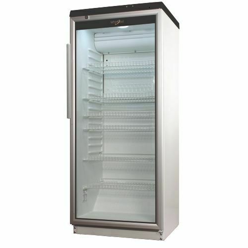 Szafa chłodnicza 1-drzwiowa przeszklona 290L | Whirlpool Professional ADN 202/1