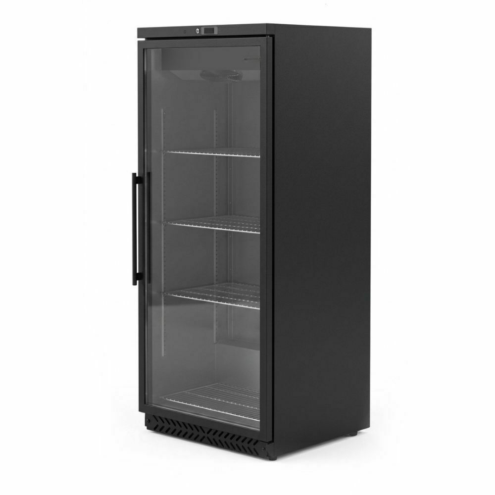 Szafa chłodnicza przeszklona czarna 321L | PROBOX PXSR60VG BB