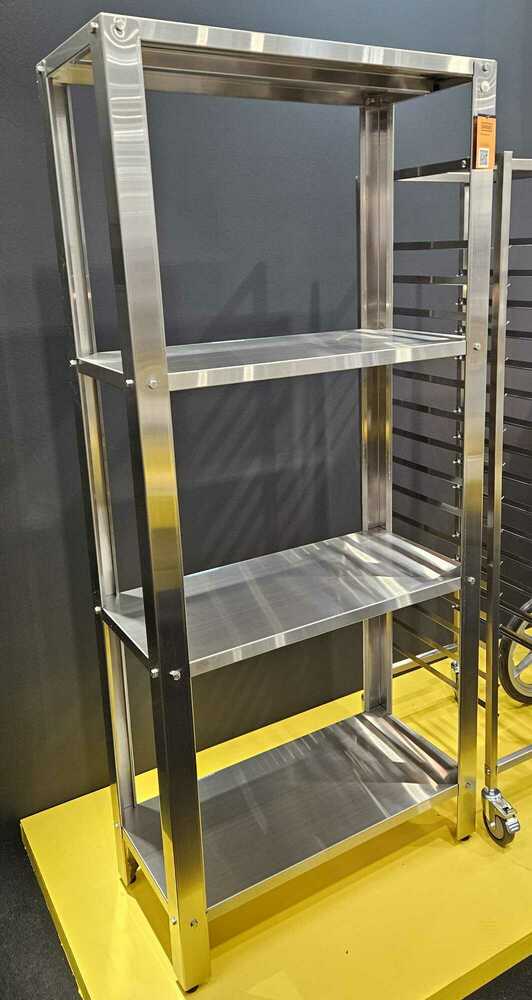 Regał magazynowy, półki pełne 1000x600x1800 mm skręcany | Gredil 670106