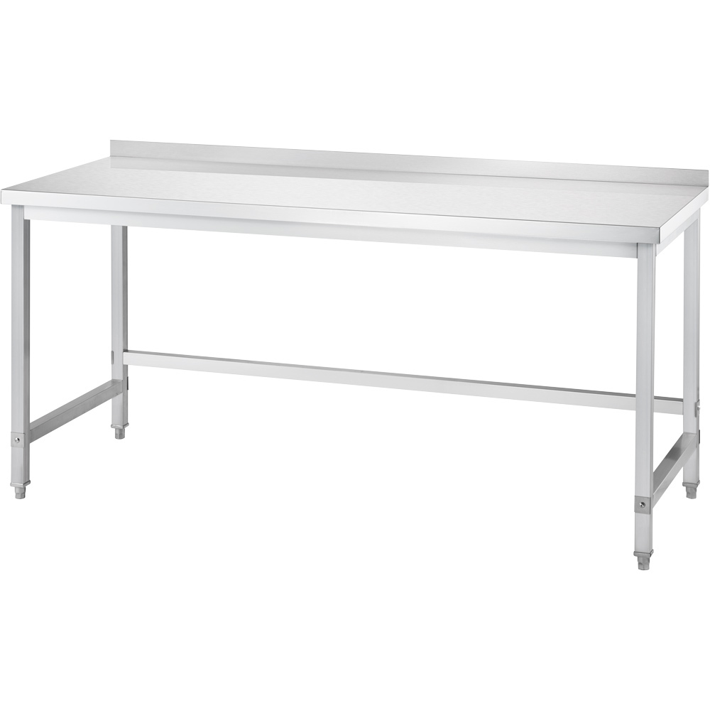 Stół nierdzewny przyścienny bez półki 1200x600x850 mm skręcany | Stalgast 671126