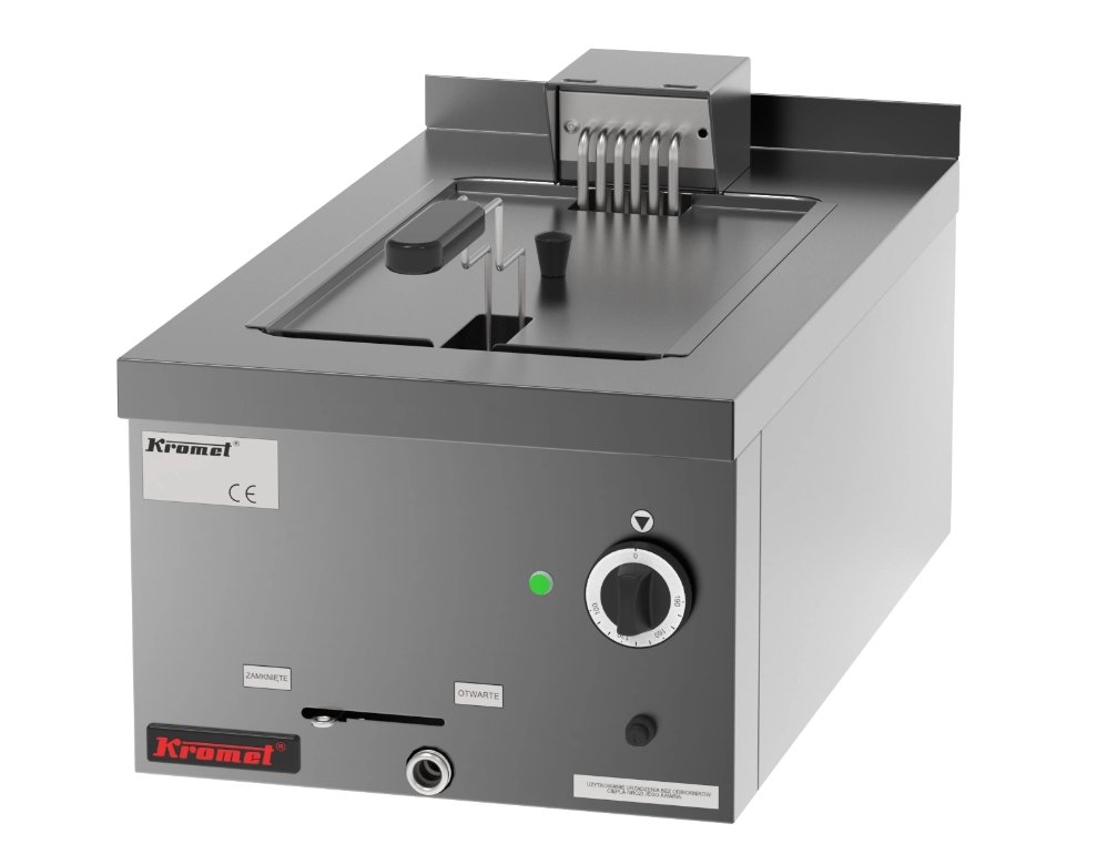 Frytownica elektryczna 8L 8kW | Kromet 000.FE-10f