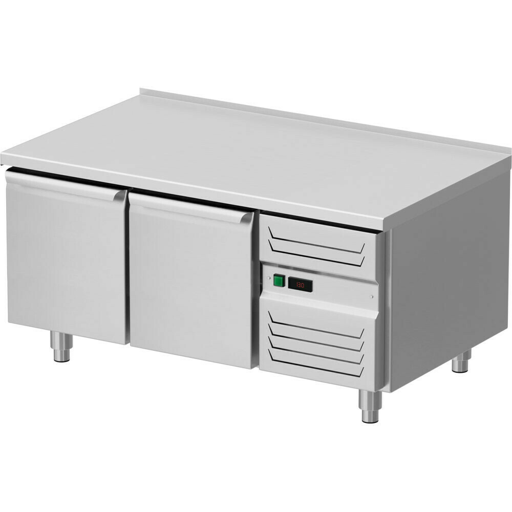 Podstawa chłodnicza 2-drzwiowa 1200x700x600 mm | Stalgast 887026