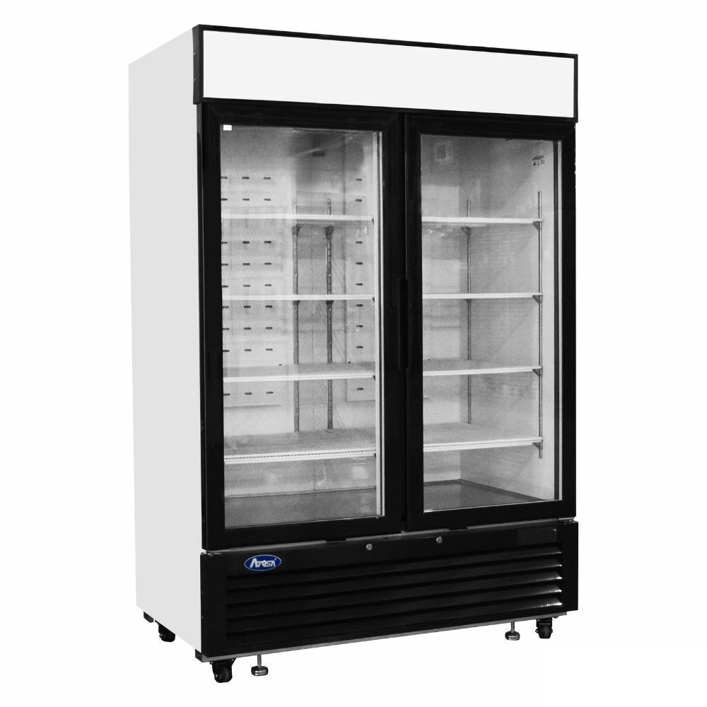 Szafa chłodnicza 2-drzwiowa przeszklona 1300L | MCF 8716GR ATOSA 