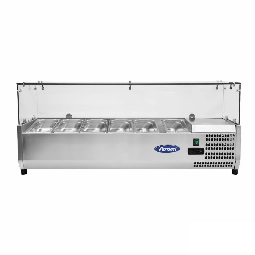 Nadstawka chłodnicza 6xGN1/3 | ESL 3882GR ATOSA