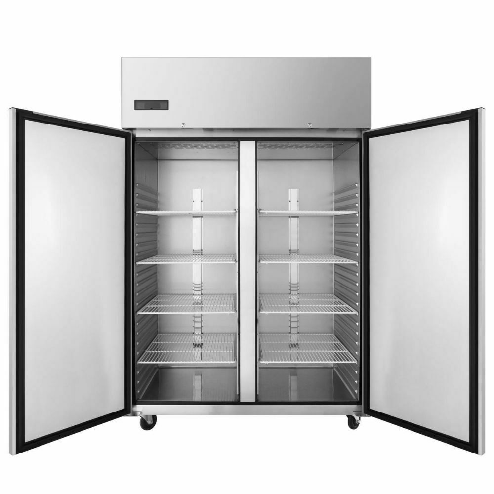 Szafa chłodnicza nierdzewna 1235L GN2/1 | JBF80RS-GR ATOSA