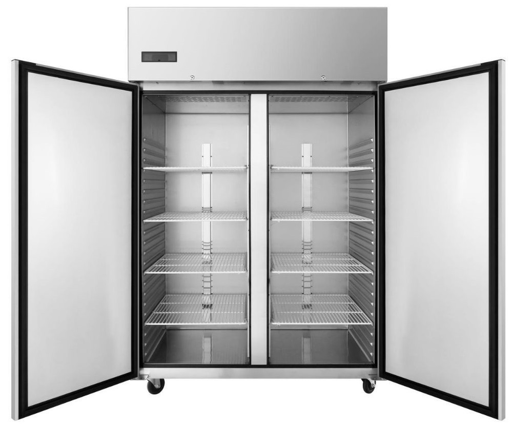 Szafa mroźnicza 2-drzwiowa nierdzewna 1235L | JBF80FS-GR ATOSA