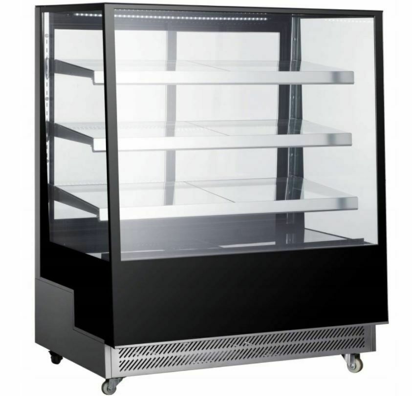 Witryna chłodnicza cukiernicza czarna 686L | PROBOX PXCW-500