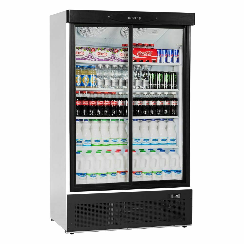 Szafa chłodnicza przeszklona 2-drzwiowa 895L | FS1202S Tefcold