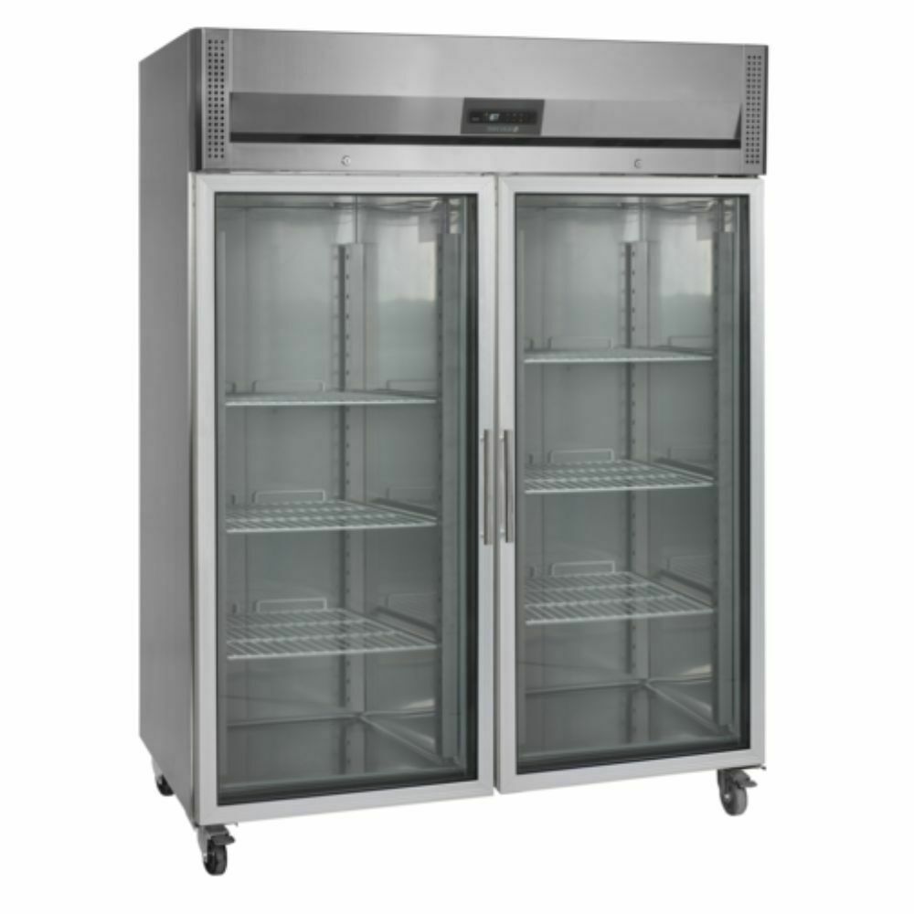 Szafa chłodnicza przeszklona GN2/1 1410L | RK1420G Tefcold