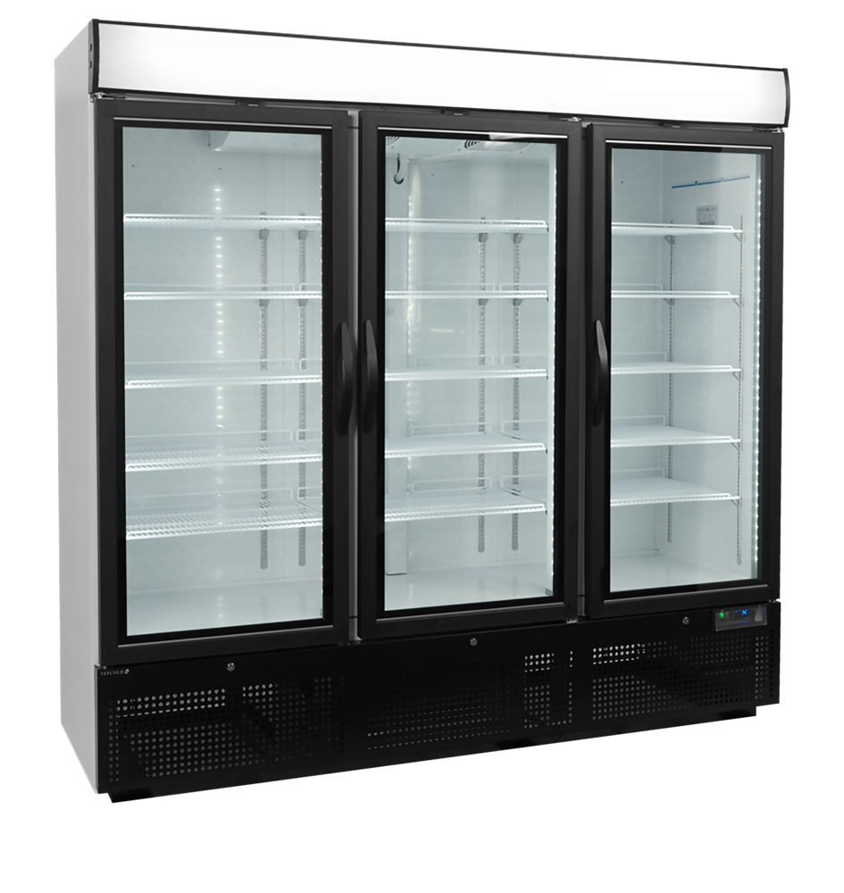 Szafa mroźnicza przeszklona 3-drzwiowa 2057x700x2020 mm | NF7500G Tefcold 