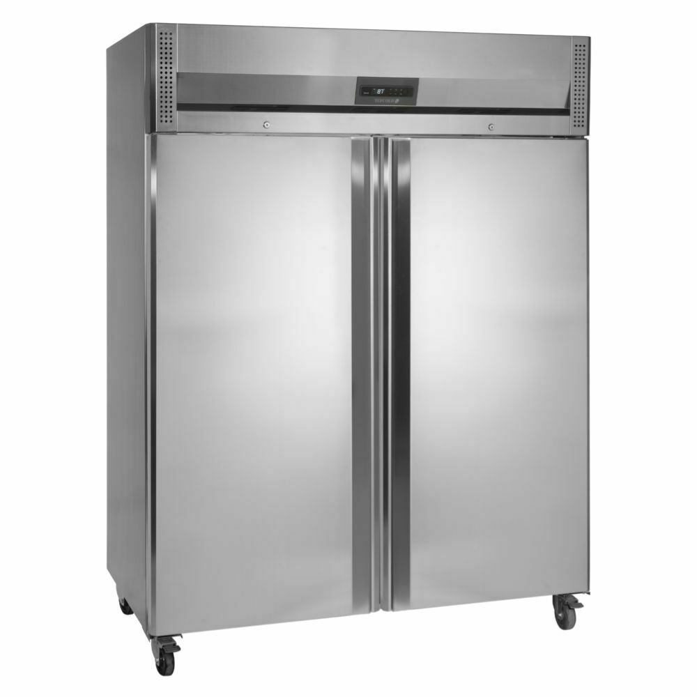 Szafa mroźnicza nierdzewna 2-drzwiowa GN2/1 1300L | RF1420C Tefcold