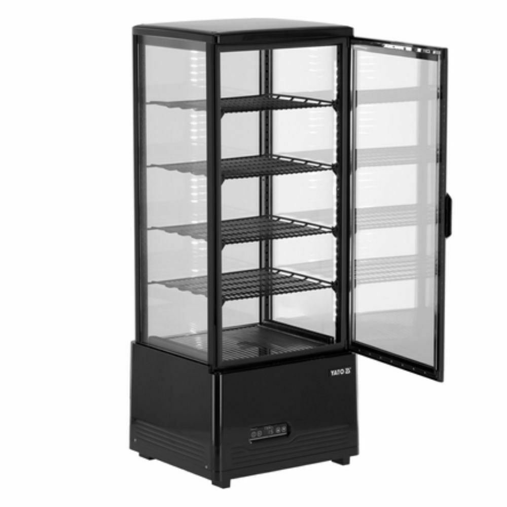 Witryna chłodnicza czarna 98L | Yato Gastro YG-05053