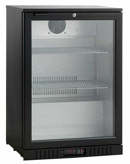 Barowa szafa chłodnicza | chłodziarka podblatowa | 1-drzwiowa | 127 l | SC141HE (RQ-138HC)