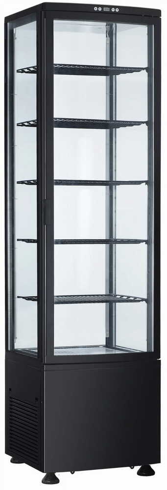 Witryna chłodnicza | cukiernicza | LED | RT280-Black | 270 l (RTC287BE)