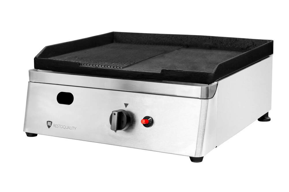 Płyta grillowa gazowa | ryflowano/gładka | 3,2 kW | RQG30953