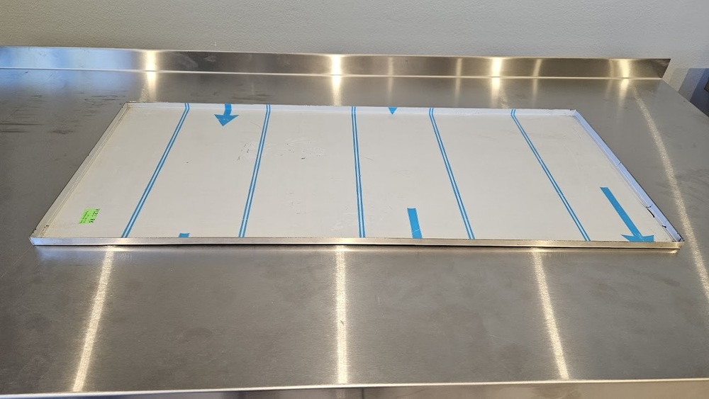 Taca nierdzewna 300x700 mm | Ikmet Taca nierdzewna OUTLET