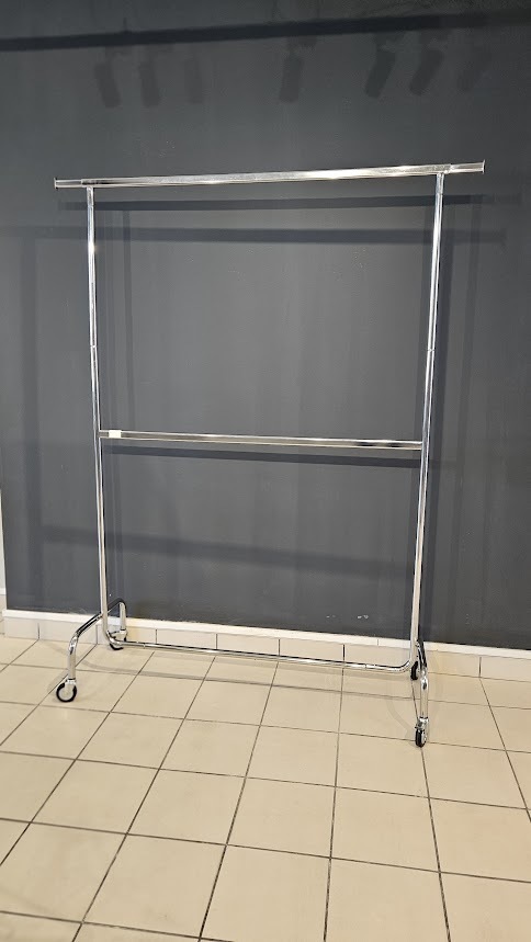 Stender podwójny z poprzeczką dł. 140 cm | STENDER140 OUTLET