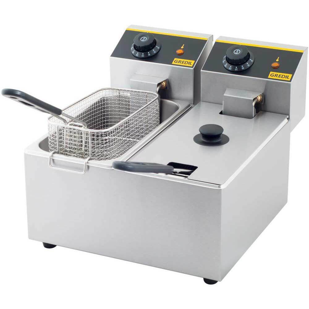 Frytownica gastronomiczna 2x3L P 2x2.2 kW | Gredil 746070