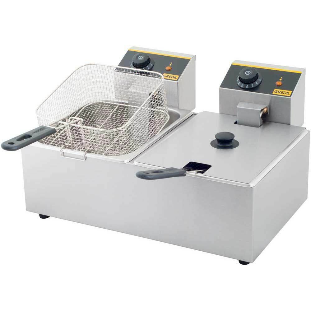 Frytownica gastronomiczna 2x5L P 2x3.2 kW | Gredil 746100