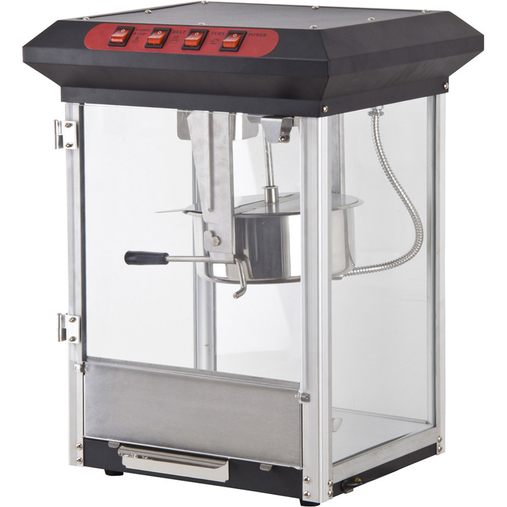 Urządzenie do popcornu czarny P 1.3 kW | Gredil 696000