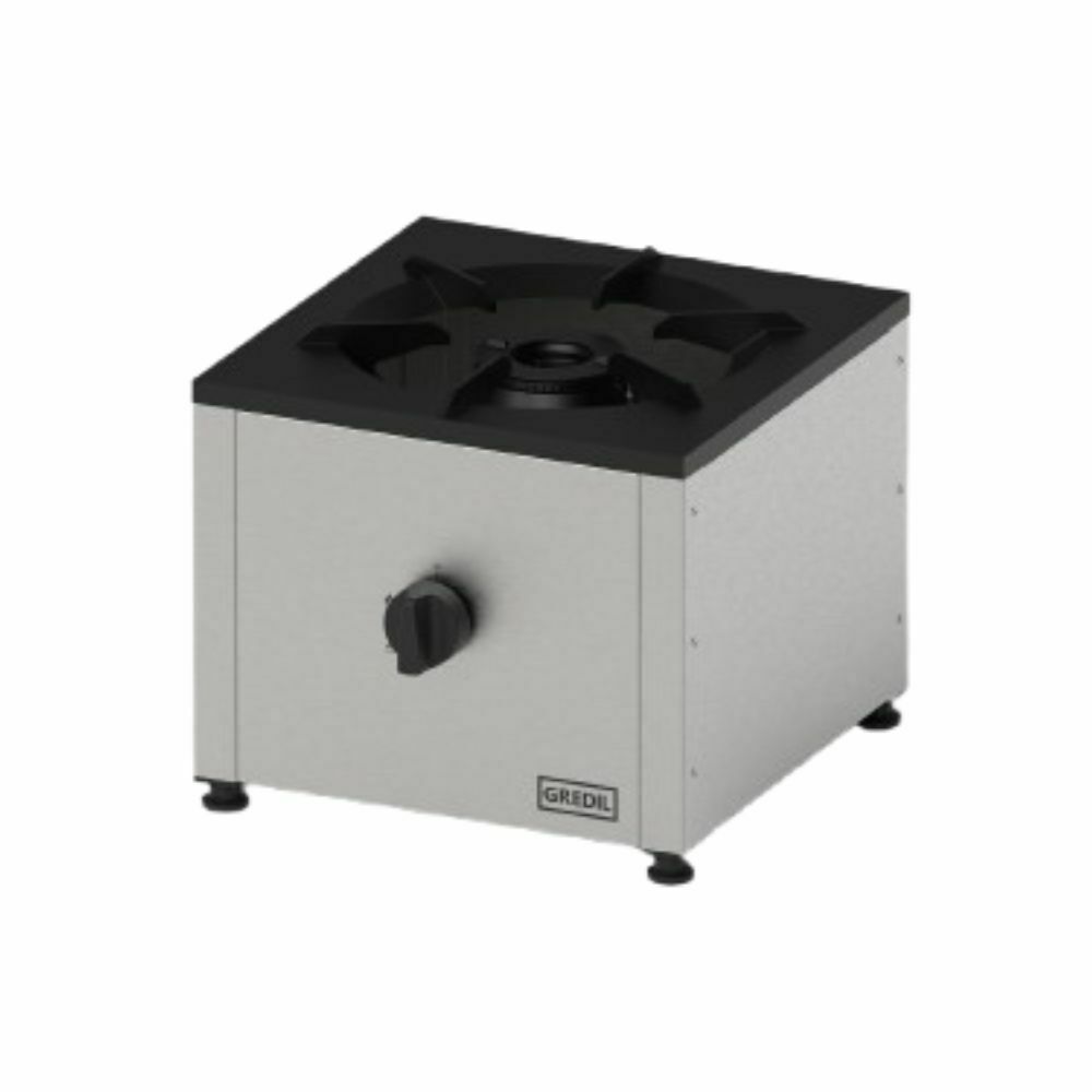Taboret gazowy pojedynczy 450x450 7.5 kW G30/37 mbar  | Gredil 773073