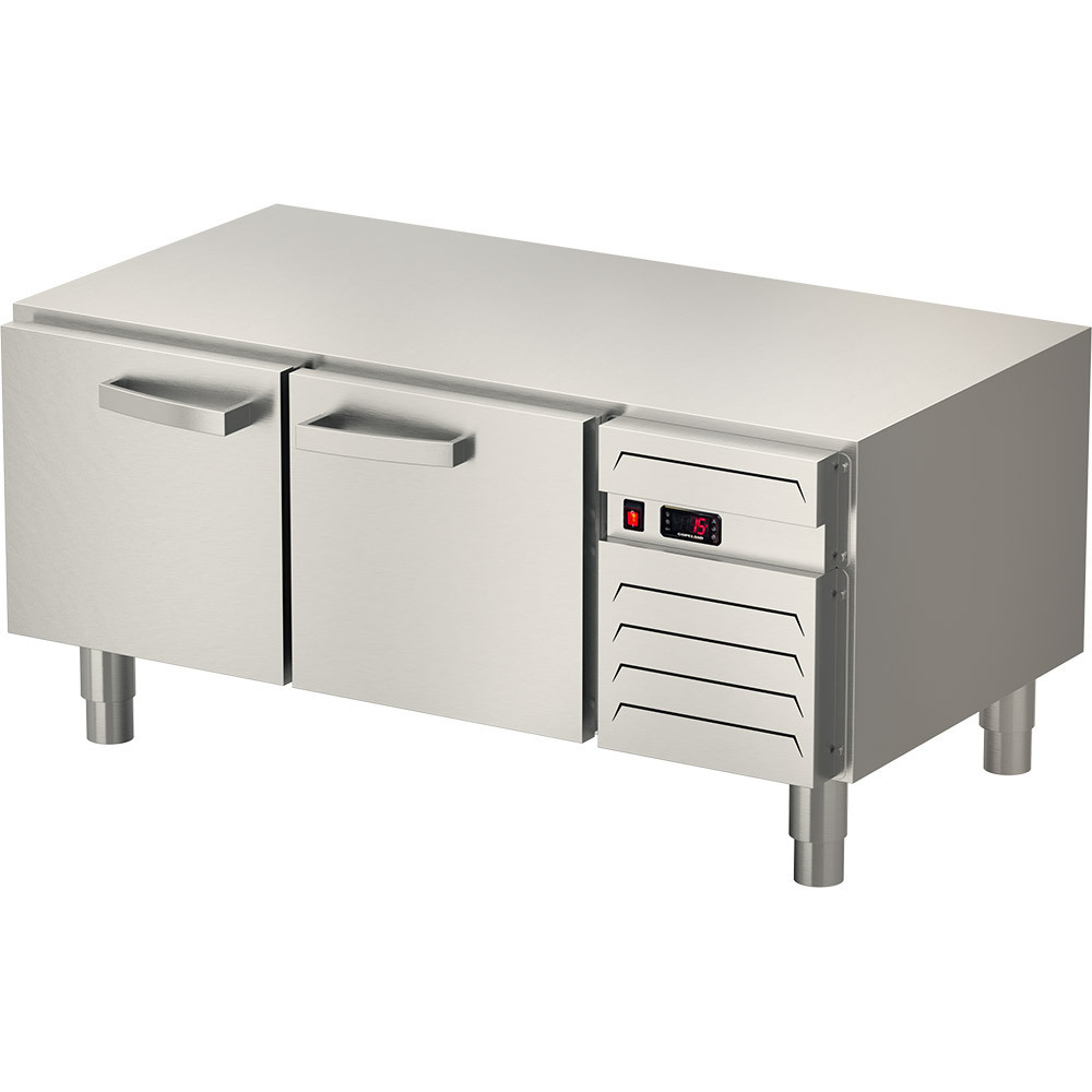 Podstawa chłodnicza linia "700" 1200x650x600 mm 2 drzwiowa GN 1/1 | Stalgast 887027