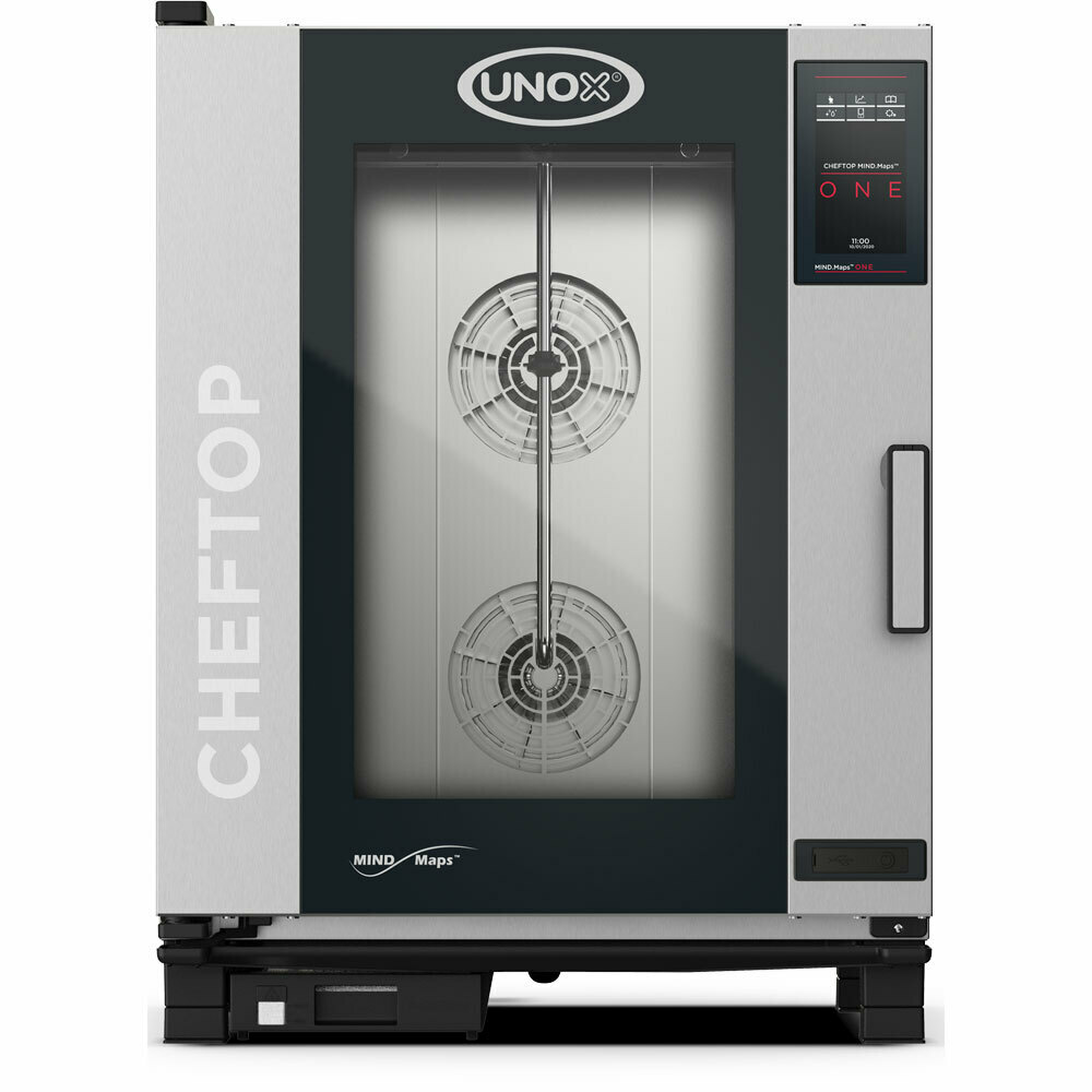 Piec konwekcyjno-parowy ChefTop Mind.Maps one 10xGN1/1 P 18.5 kW | Unox 9001060 Stalgast